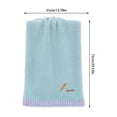 thumbnail image 2 of Savings! Gspmoly Towel Leaves Embroidered with Letters Absorbent for The Home Home Partner Face Hand Towel Savings, 2 of 6