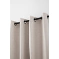 thumbnail image 2 of Bouclair Rideau Occultant Dion Beige Pâle 52x96 Po (132x244 cm), 2 of 7