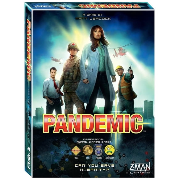 Jeu de cartes et de plateau Indie de Pandemic pour adultes