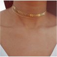 thumbnail image 1 of serony Fishbone chain, airplane chain, double-layer collarbone chain, neck chain, necklace, new multi-layer necklace accessory, 1 of 4