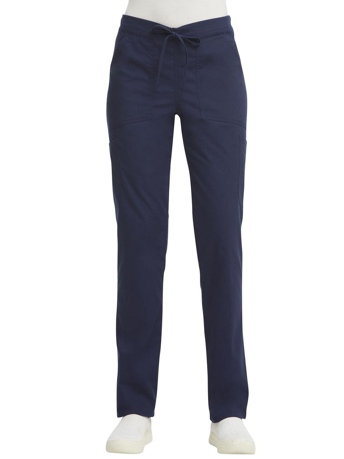 Pantalon d’uniforme médical en popeline extensible avec cordon de serrage Core Essentials Scrubstar pour femme
