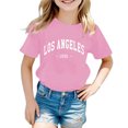 thumbnail image 2 of Kcodviy Chemises pour Ados Enfants Pyjamas Filles Âge 12 Garçons Filles Décontracté Col Ras du Cou Chemise Enfants Manches Longues Col Manches Courtes Lettre Tout-Petit T-Shirts Hauts, 2 of 4