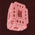 thumbnail image 1 of Ahgly Company Machine Washable Indoor Square Transitional Red Area Rugs, 7' Square, 1 of 7