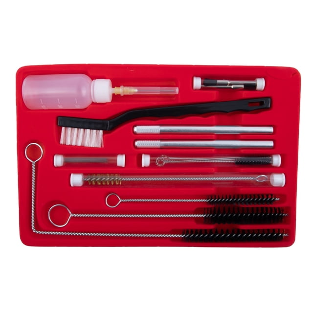 Chendee Ensemble de 22 Pcs d'Outils de Nettoyage et de Réparation pour Pistolet Aérographe, Ensemble de Détails de Peinture par Gravité