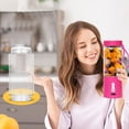 thumbnail image 5 of Portable USB Type C Rechargeable Personal and Juicer 530ML Powerful Motor for Fresh Shakes Food Processing Travel Sports Kitchen, 5 of 5
