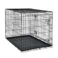 thumbnail image 1 of Vibrant Life Double-Door Metal Wire Dog Crate with Divider,30in, 1 of 6