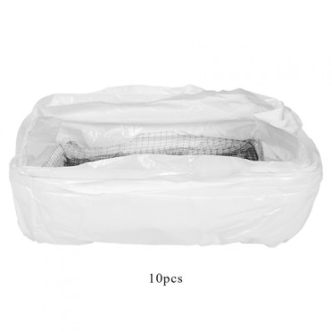Cergrey Reusable Cat Litter Bag,10Pcs/set Cat Litter Box Liner Tray Reusable Strong Pet Lifter Sifter Bag , Cat Litter Liners