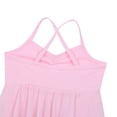thumbnail image 1 of Aislor Filles Enfants Justaucorps Débardeur Uni à Dos Croisé Robe de Danse Ballet Costume de Danse Lyrique Moderne Rose 3TG, 1 of 8