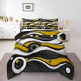thumbnail image 1 of Erosebridal Abstract Stripes Comforter Sets,Geometric Circle Comforters & Duvets,Breathable Reversible Bedding Comforter Set,Lines Decor,2pcs, 1 of 8