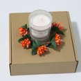 thumbnail image 4 of Fall Napkin Rings Berry Holder Table Wedding Banquet Holiday Dinner Party Elegant Wreath, 4 of 7