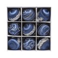 thumbnail image 1 of Birdeem 9Pcs Christmas Ball Ornaments Tree Decorations,3.14 Inch Christmas Bulbs Ornaments for Christmas Tree Ornaments Tree Skirt Home Party Holiday Decor, 1 of 1