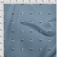 thumbnail image 3 of oneOone Tissu Viscose Georgette Imprimé Flèche Ikat 1 Yard 42 Pouces de Large, 3 of 4