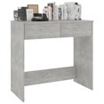thumbnail image 2 of vidaXL Desk Concrete Grey 80x40x75 cm Engineered Wood, 2 of 4