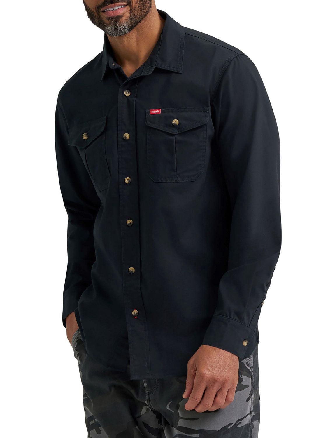 Wrangler Shirt Fondation Solide