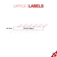 thumbnail image 2 of Office Labels MK221 Compatible Label Maker Tape, 3/8' x 8m, Black on White, 5 Count Pack, 2 of 5
