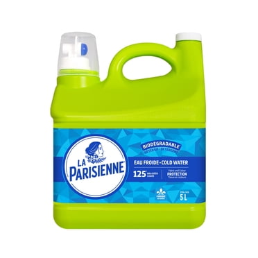 La Parisienne Détergent Biodégradable pour Eau Froide, 5 Litres, 125 Brassées