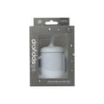 thumbnail image 3 of Kushies Silicone Sippy Cup with Straw - Blue, 3 of 4