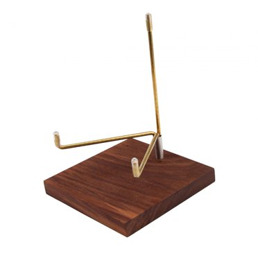 Adjustable Metal Arms Display Stand, Sphere Display Holder Easel Home Decoration 12cmx12cm