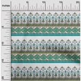 thumbnail image 1 of oneOone Cotton Flex Fabric Geometric & Floral Block Fabric Prints By Yard 40 Inch Wide, 1 of 4