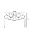 thumbnail image 3 of Steaming Rack for Air Fryer, Stainless Steel Fryer Rack, Multi-Purpose Steamer Accessories for Double Basket Fryers, Dishwasher Safe Cooking Stand, 3 of 8
