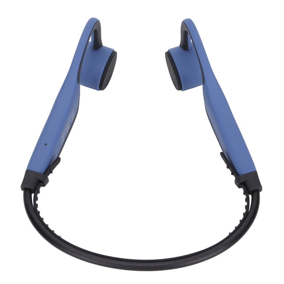 Écouteurs à Oreille Ouverte, Écouteurs Étanches à Conduction Osseuse Écouteurs à Oreille Ouverte Étanches pour la Maison pour le Gym Bleu