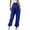 Blue, variant on TINZ Ladies' Waisted Sports Pants With Pockets High Waisted Sports Gym Exercise Slim Fit Jogging Pants Casual Pants Light Sweatpants Women Women Dressy Casual Sweat Pants Women Casual