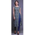 thumbnail image 3 of Bimba Printed Side Slit Straight KurtisForWomen Sleeveless Summer Kurta, 3 of 6