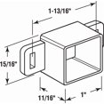 thumbnail image 2 of Prime Line Products R7143 Nylon Drawer Track Backplate, 2 of 2