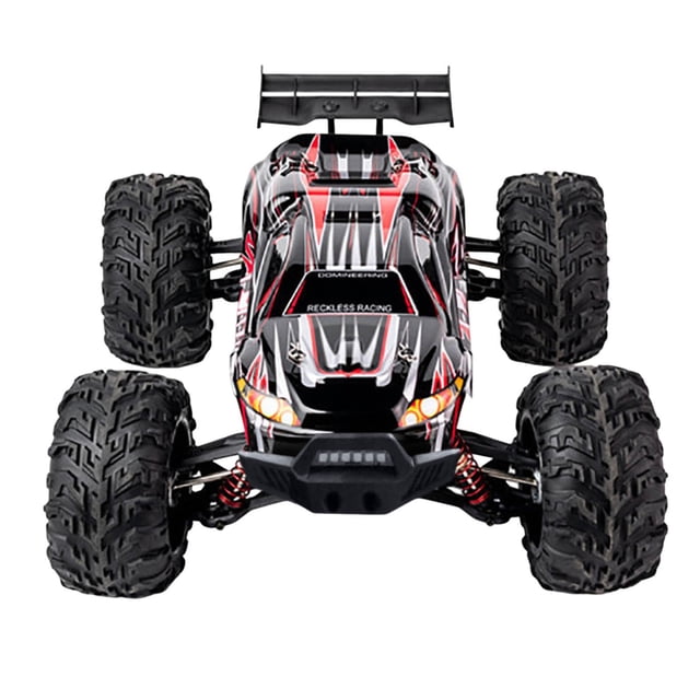 Rouge Xlf X03 Échelle 1/10 2,4 g 4Wd Voiture Rc Sans Balais Modèle Véhicule Tout-Terrain Télécommandé 60 Km/h Haute Vitesse Rtr avec Batterie Rechargeable Taille 14,96 X 10,83 X 6,5 Pouces