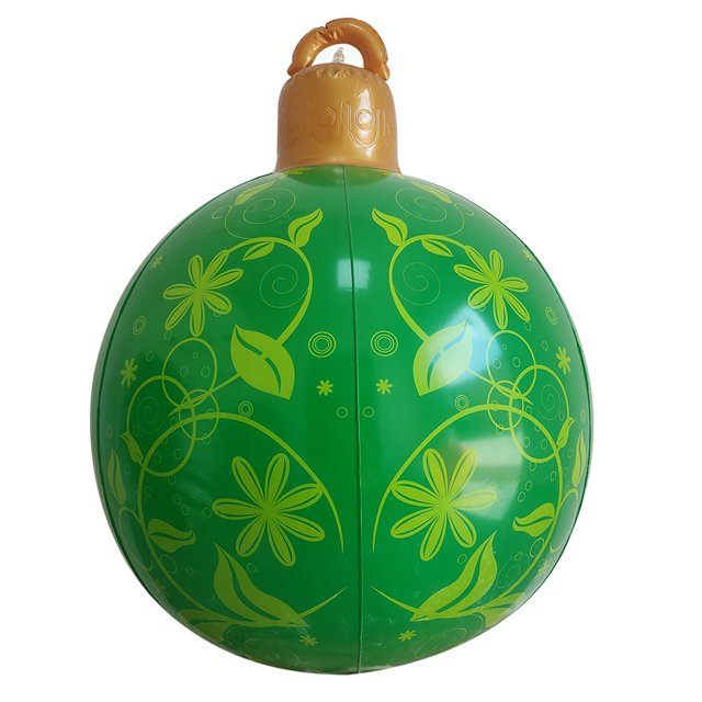 Christmas Inflatable Balloon PVC Xmas Ball Waterproof Ornament Large Size