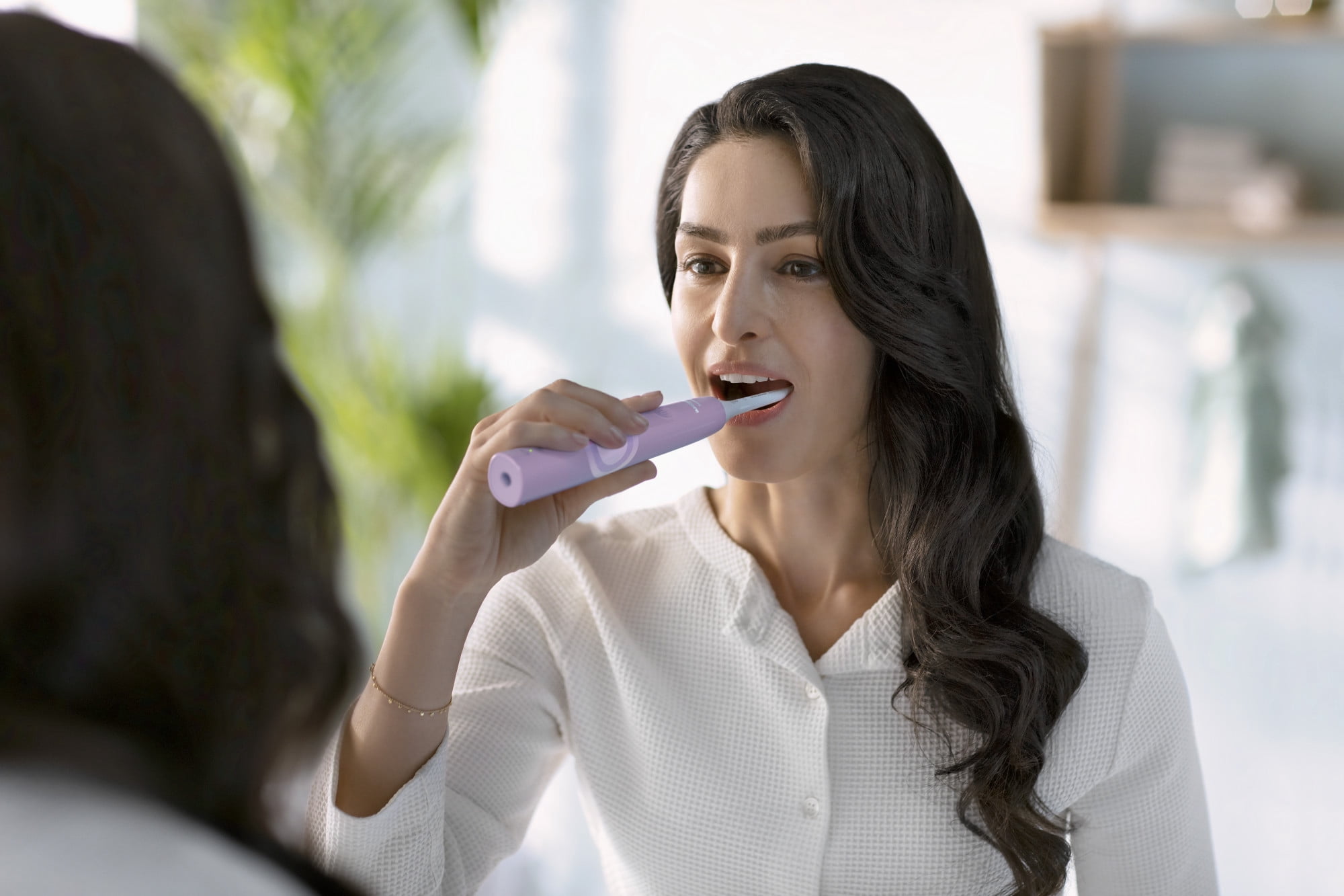 Philips Sonicare 4100 Brosse à Dents Rechargeable, Lilas Luxuriant Prismatique, HX3689