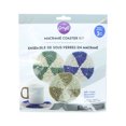 thumbnail image 1 of UNIQUE CREATIV CRAFT Macramé Coaster Kit - multicolore-Colour, 3 pcs, Age 8+, Beginner, 15.5 cm (6.1 in), 1 of 5