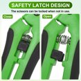thumbnail image 4 of Uxcell 4-Pack Bypass Pruning Shears for Garden, 6.6 Inch Stainless Steel Scissors, 4 of 6