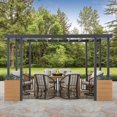 thumbnail image 1 of Pergola Sunjoy Marbella 10 pi x 12 pi, 1 of 8
