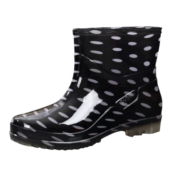 2025 Women's Rain shoes Top Rubber Boots Designer Long Boots for Women Water Women Rain Boot Shoes Men Winter Pvc Rainproof Shoe Dog Shoes Men Womens Shoes Boots Steel Toe Boots Women Slip on