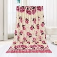 thumbnail image 2 of Super Soft Warm Solid Warm Micro Plush Fleece Blanket Throw Rug Sofa Bedding, 2 of 9