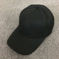 thumbnail image 2 of Pxiakgy Baseball Cap Blank Hat Solid Color Hat Black One size, 2 of 2