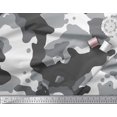 thumbnail image 2 of Soimoi Rayon Fabric Two Tone With White Camouflage Decor Fabric Printed Yard 56 Inch Wide, 2 of 3