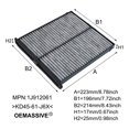 thumbnail image 4 of Cabin Air Filter for Mazda Cx-5 3 6 M3 M6 2013-2024, 4 of 6