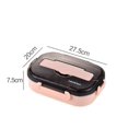 thumbnail image 4 of Lunch Box For Adults Lunch Container With Compartments Stainless Lunch Box Food Warmer Reusable Box Lunch Warmer For Heating Food Lunch Box For Work For Men Women, 4 of 8