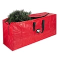 thumbnail image 2 of Pompotops Housse de Sapin de Noël Sac de Rangement Imperméable Sac de Rangement pour Sapin de Noël Liquidation, 2 of 8