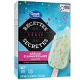thumbnail image 2 of Great Value Secret Recipe Series Birthday Cake Flavoured Light Ice Cream Bars, 4 x 80 mL, 2 of 4