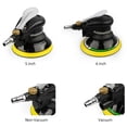 thumbnail image 3 of FlyFlise 5'' Air Random Orbital Sander Heavy Duty Pneumatic Palm Sander with Hose, 3 of 8