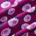 thumbnail image 4 of Robe Maxi Décontractée d'Été pour Femmes, Bohème à Fleurs, Col en V, Manches Courtes Bouffantes, Robe de Plage Longue Évasée, Bleu Ciel, M, 4 of 7