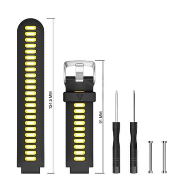 EGNMCR Soft Strap Replacement Watch For Forerunner 735XT Watch watch band
