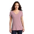 thumbnail image 1 of District T-Shirt Parfait à Col en V pour Femmes - DM1350L, 1 of 1