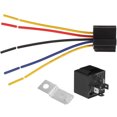 thumbnail image 1 of 5Pcs Prise de Relais Support de Base Auto Mini Relais 12V 40A Relais Universel pour Voiture Automatique, 1 of 7