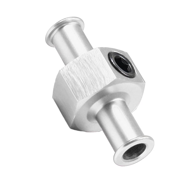 Maytalsory Simple And Effective Nitrous Pressure Gauge Adapter For High Durability Seal Gauge T silver 1Set