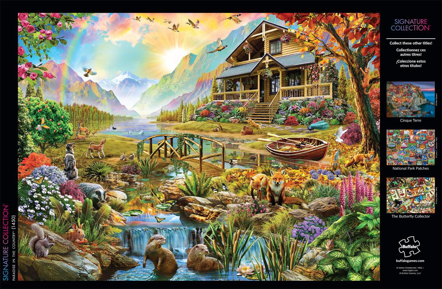 Buffalo Games - Le puzzle Signature Collection - Paradise in the Country - en 1000 pièces