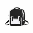 thumbnail image 4 of Oxford Cloth Bags Girls Boys Jump Style 3D Backpack 16Inch 2D Drawing Anime Backpack Daypack Cartoon M2X4 For Students Comic F6J2, 4 of 8